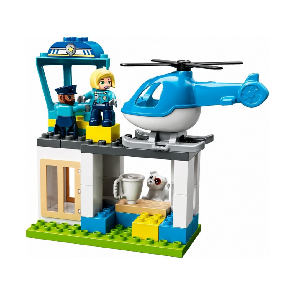 LEGO DUPLO Rendőrkapitányság és helikopter 10959