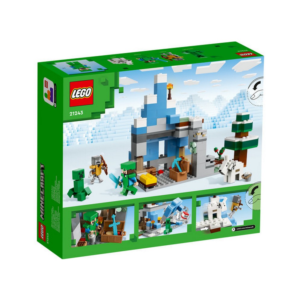 LEGO Minecraft A jéghegyek 21243 304 darabos