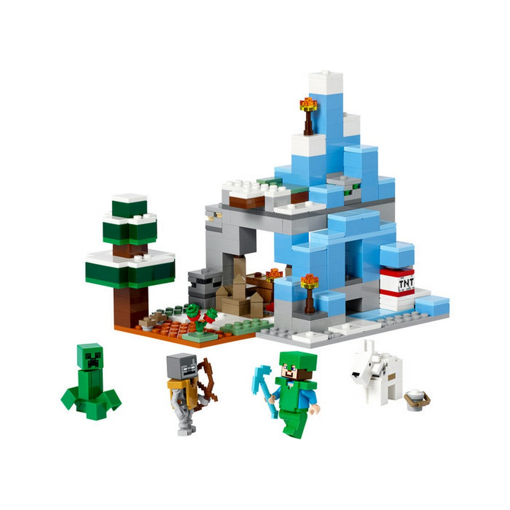 LEGO Minecraft A jéghegyek 21243 304 darabos