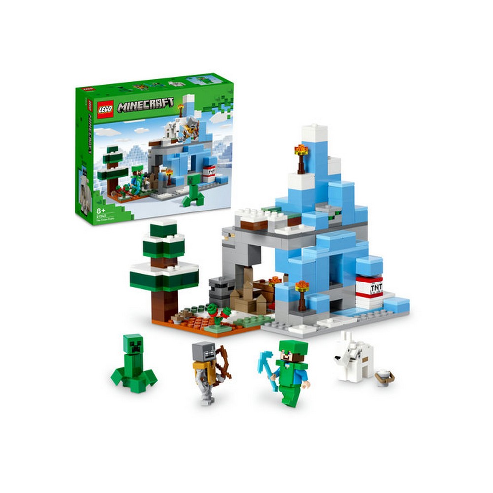 LEGO Minecraft A jéghegyek 21243 304 darabos