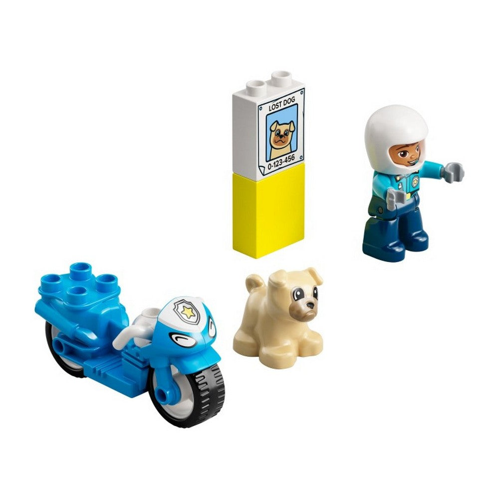 LEGO DUPLO Rendőrségi motorkerékpár 10967 5 darabos