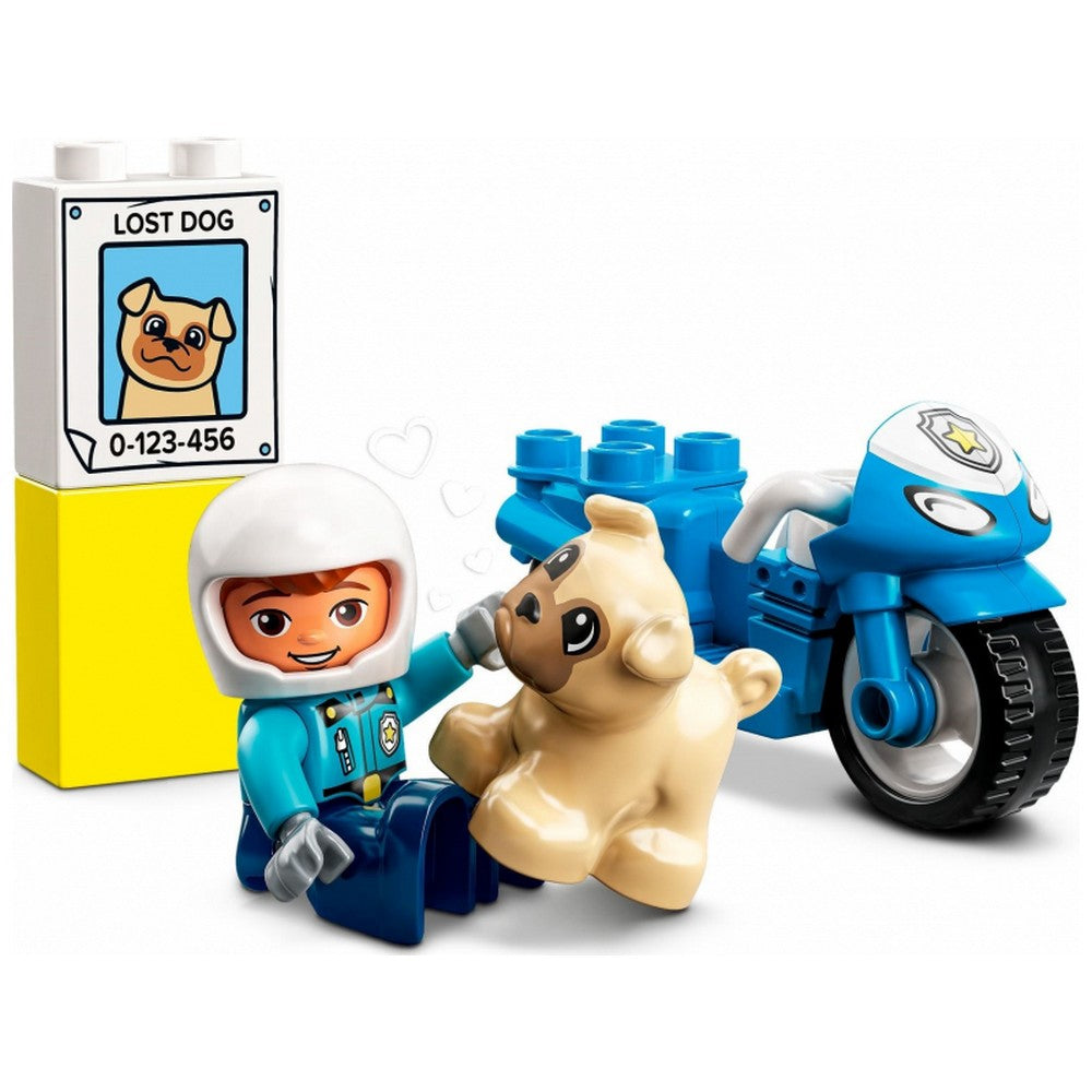 LEGO DUPLO Rendőrségi motorkerékpár 10967 5 darabos
