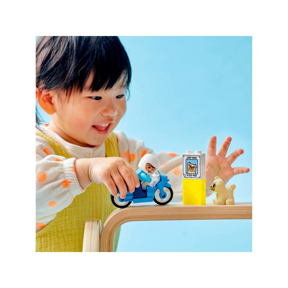 LEGO DUPLO Rendőrségi motorkerékpár 10967 5 darabos