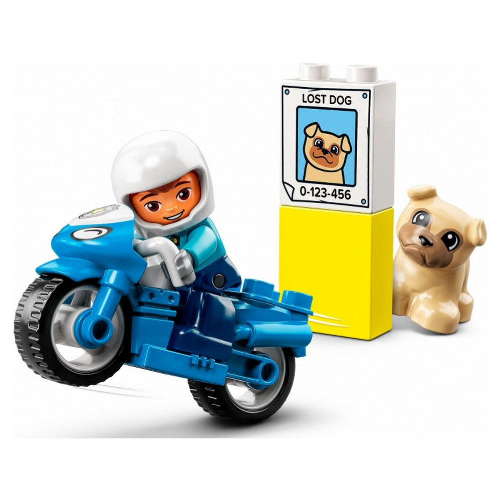 LEGO DUPLO Rendőrségi motorkerékpár 10967 5 darabos