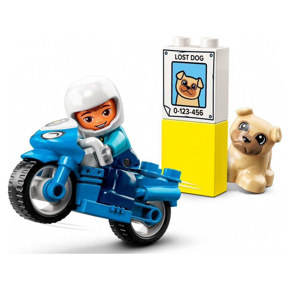 LEGO DUPLO Rendőrségi motorkerékpár 10967