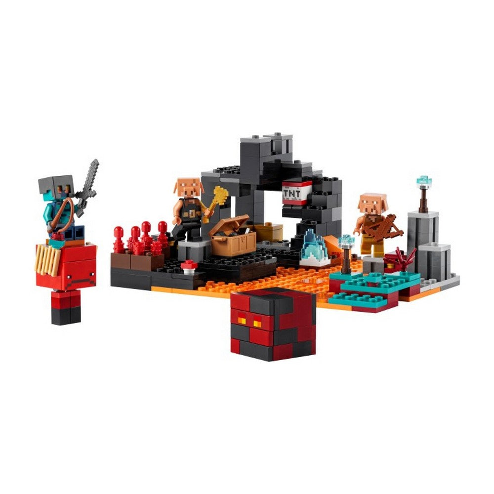 LEGO Minecraft Az alvilági bástya 21185 300 darabos