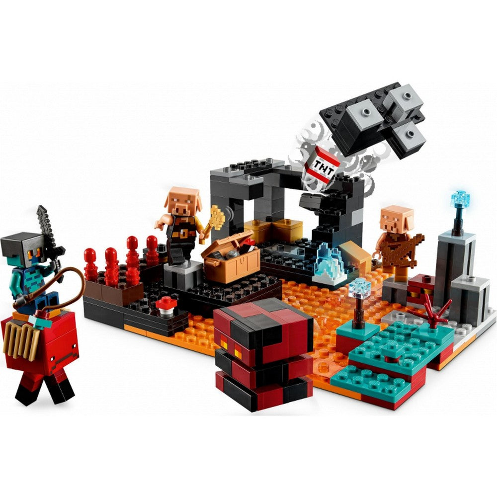 LEGO Minecraft Az alvilági bástya 21185 300 darabos