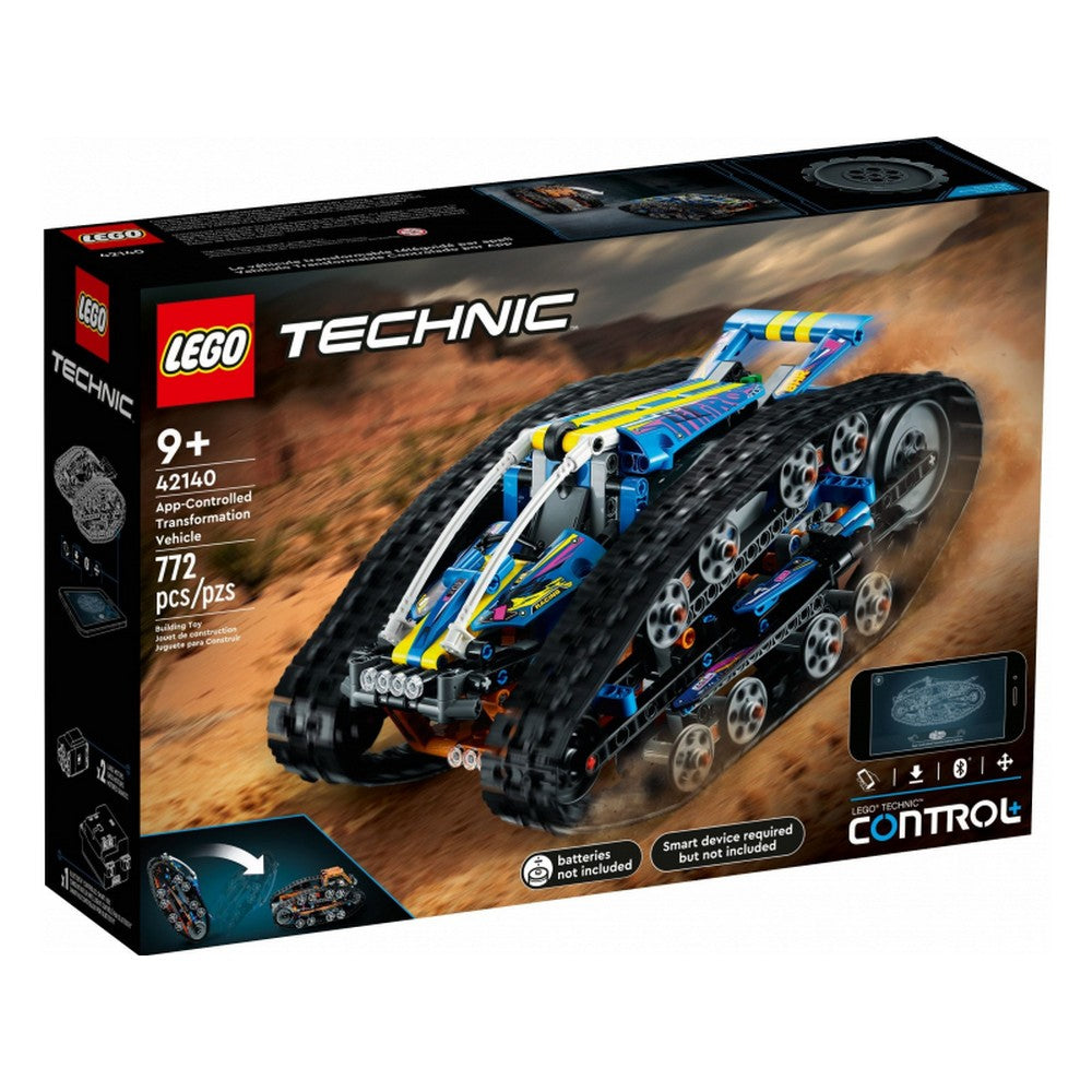 LEGO Technic Applikációval irányítható átalakító jármű 42140 772 darabos
