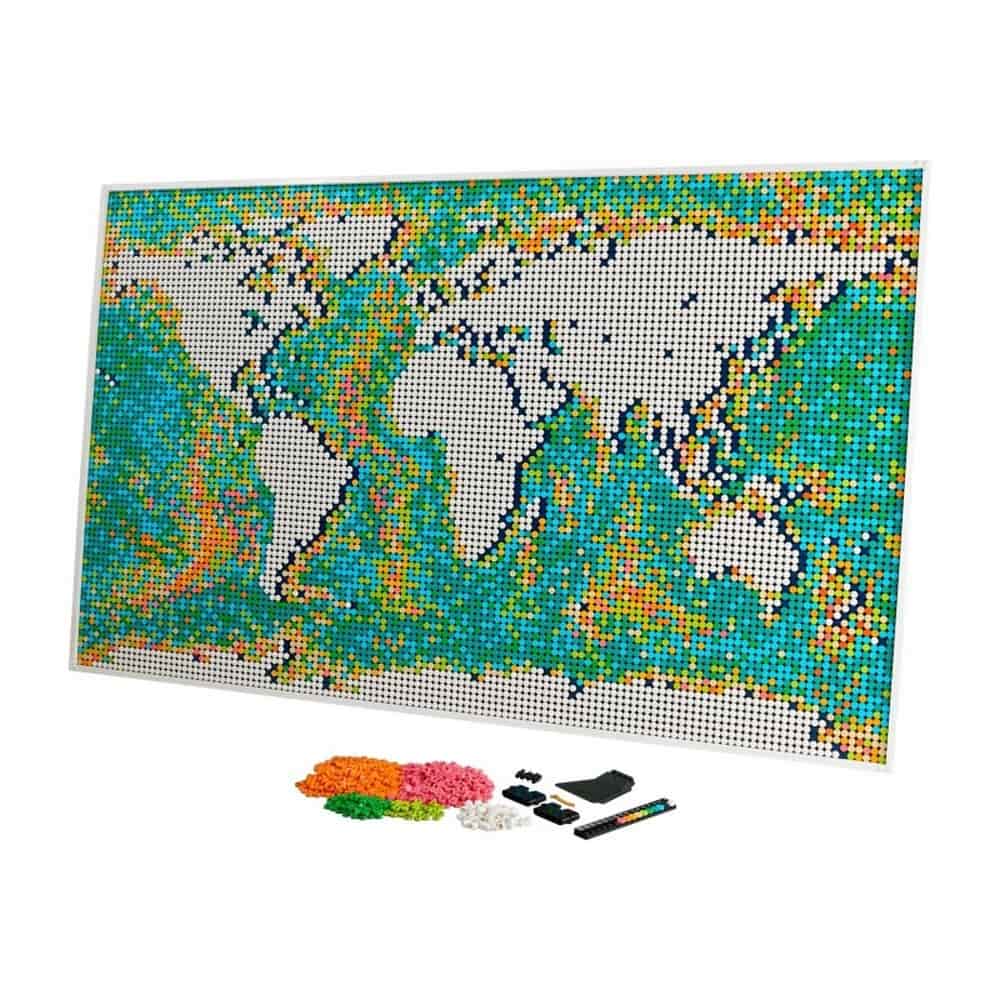 LEGO Art Világtérkép 31203 1 darabos