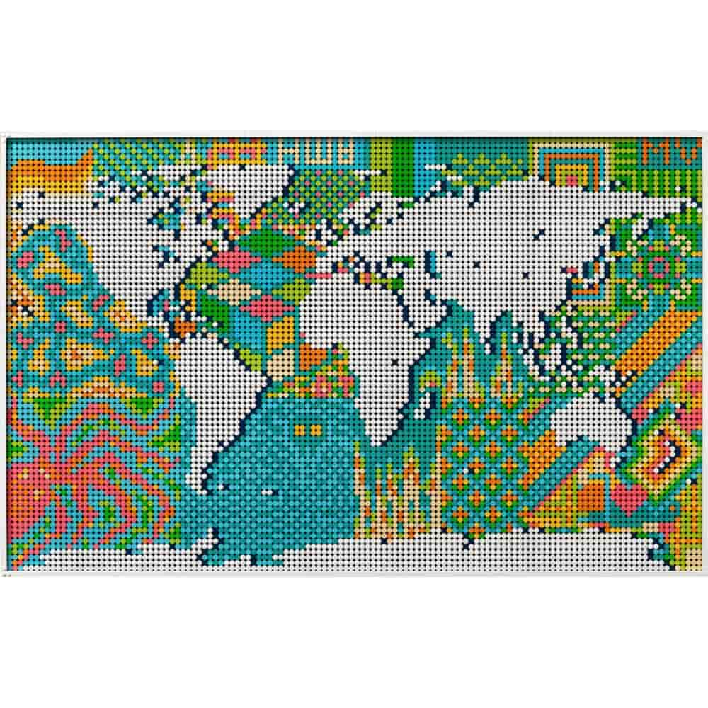LEGO Art Világtérkép 31203 1 darabos