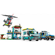 LEGO City Mentő járművek központja 60371 706 darabos