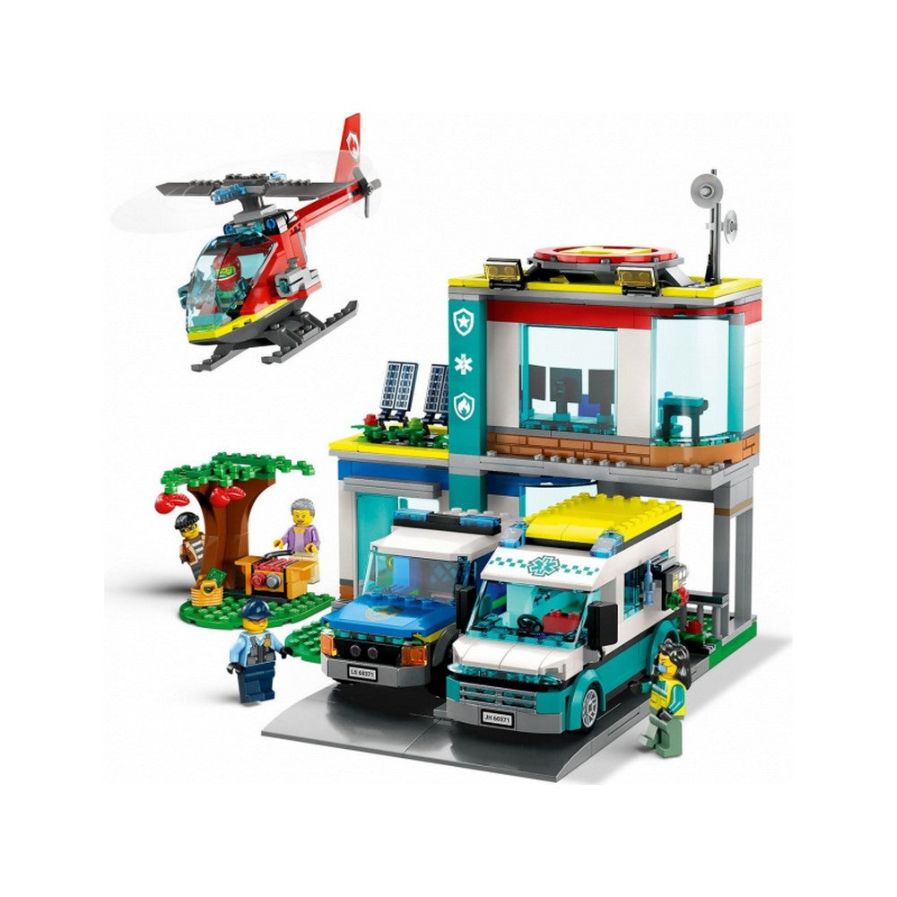 LEGO City Mentő járművek központja 60371 706 darabos