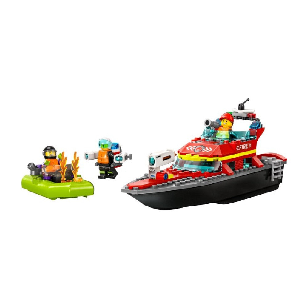 LEGO City Tűzoltóhajó 60373 144 darabos
