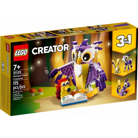 LEGO Creator Fantáziaerdő teremtményei 31125