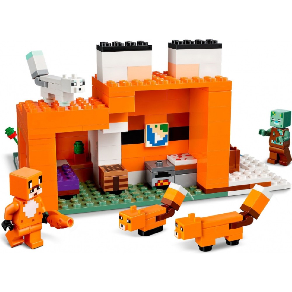 LEGO Minecraft A rókaházikó 21178 193 darabos