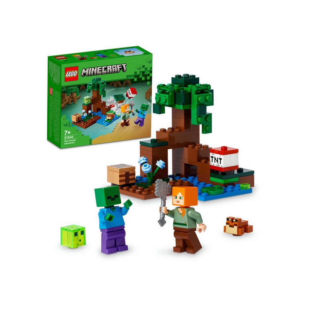 LEGO Minecraft A mocsári kaland 21240 65 darabos