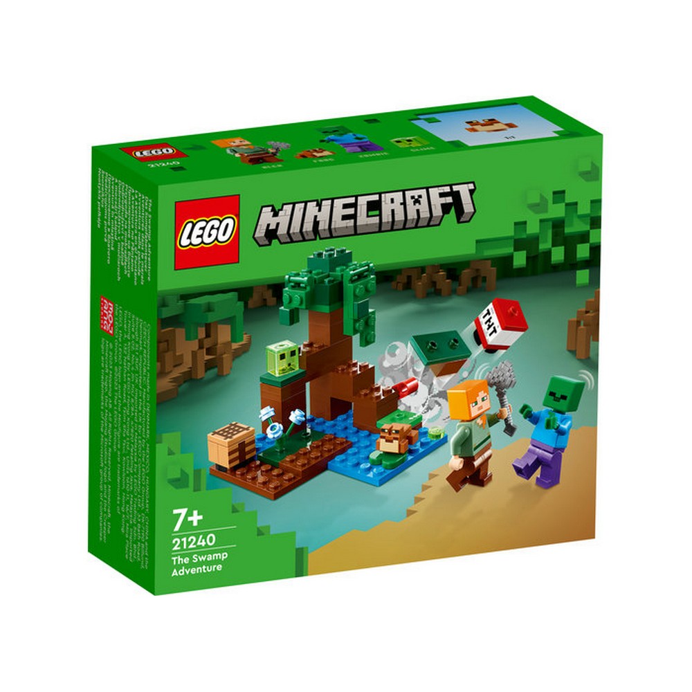 LEGO Minecraft A mocsári kaland 21240 65 darabos