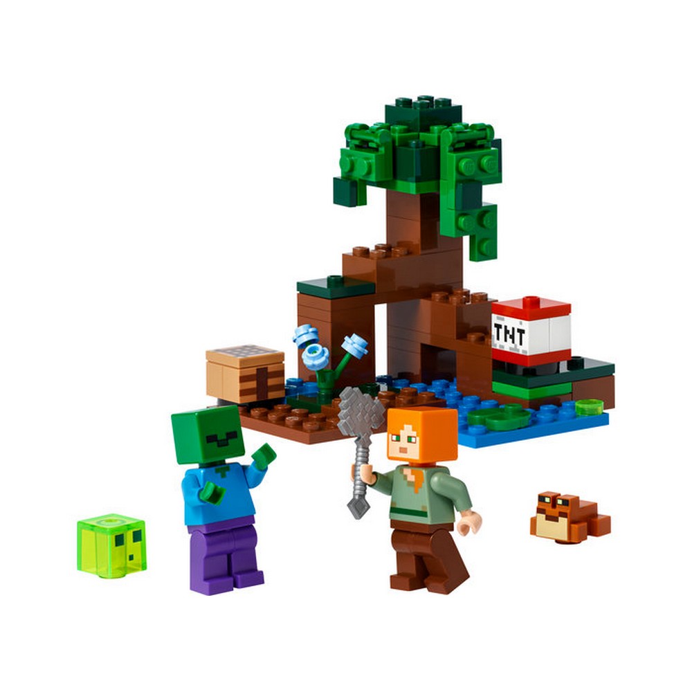 LEGO Minecraft A mocsári kaland 21240 65 darabos