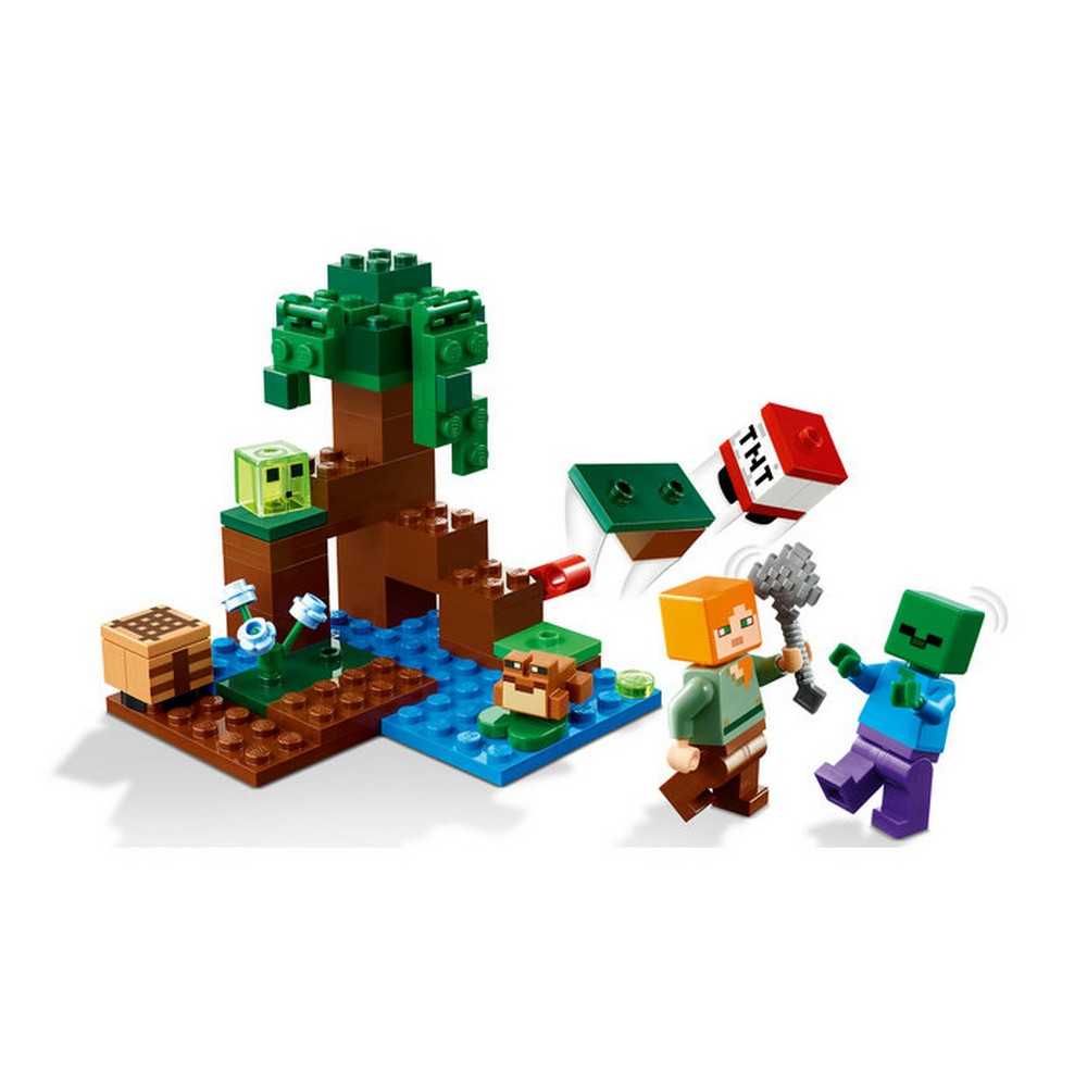 LEGO Minecraft A mocsári kaland 21240 65 darabos