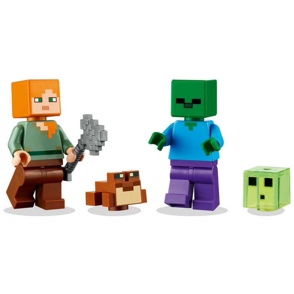 LEGO Minecraft A mocsári kaland 21240 65 darabos