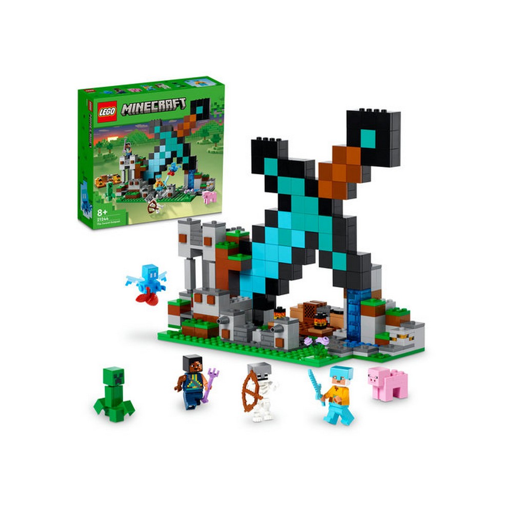 LEGO Minecraft A kardos erődítmény 21244 427 darabos