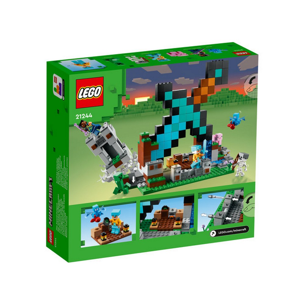 LEGO Minecraft A kardos erődítmény 21244 427 darabos