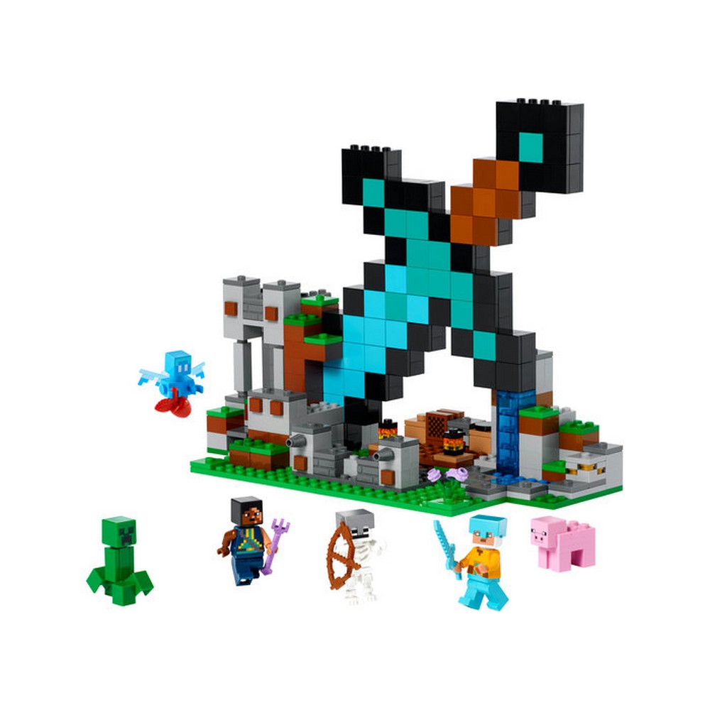LEGO Minecraft A kardos erődítmény 21244 427 darabos