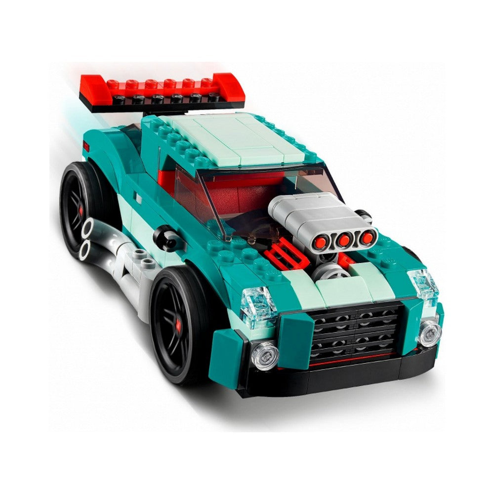 LEGO Creator Utcai versenyautó 31127 258 darabos