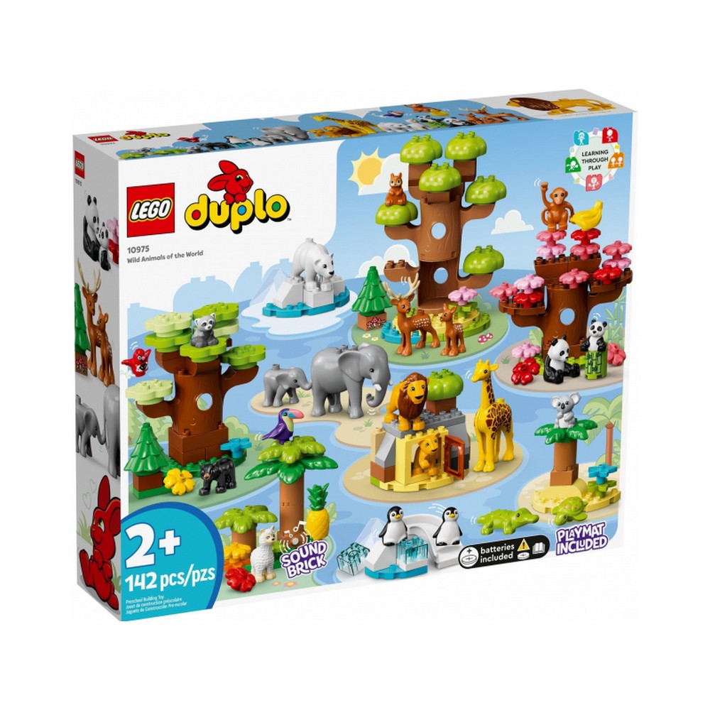 LEGO DUPLO A nagyvilág vadállatai 10975 142 darabos
