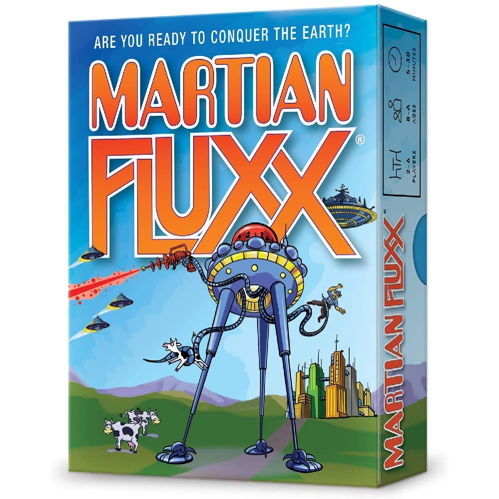 Martian Fluxx angol nyelvű társasjáték