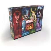 Marvel Dice Throne: Skarlát Boszorkány v. Thor v. Loki v. Pókember angol nyelvű társasjáték