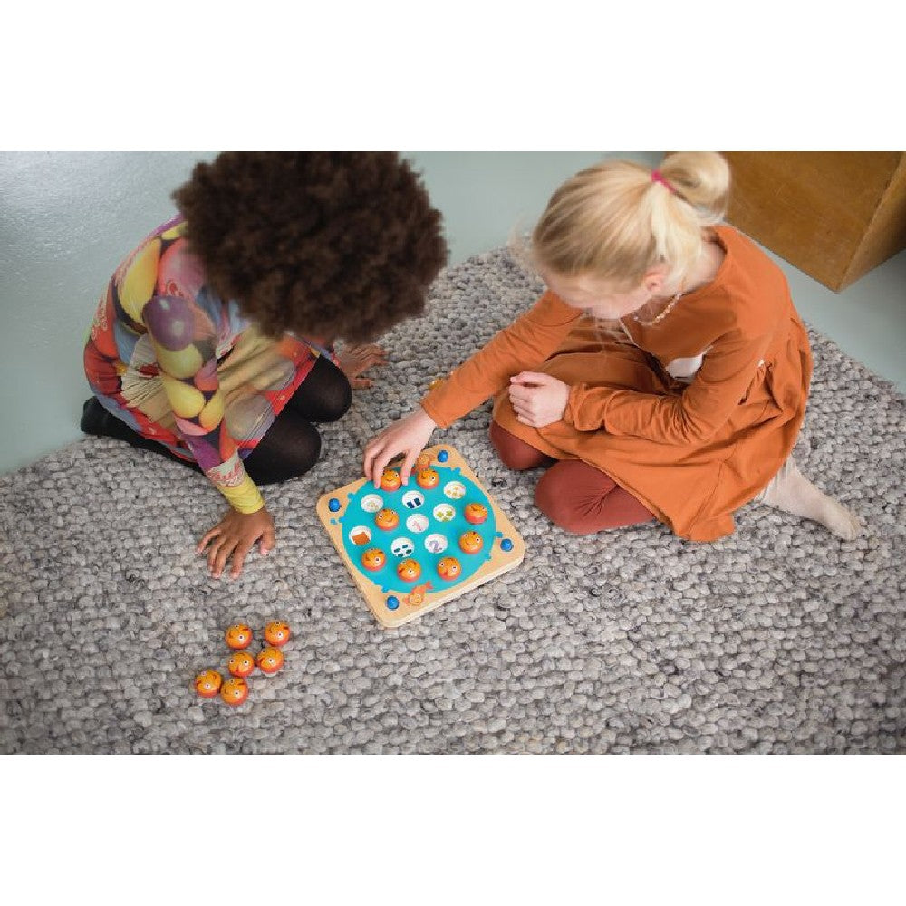 Memo Fish, memória játék, BS toys GA371 angol nyelvű társasjáték