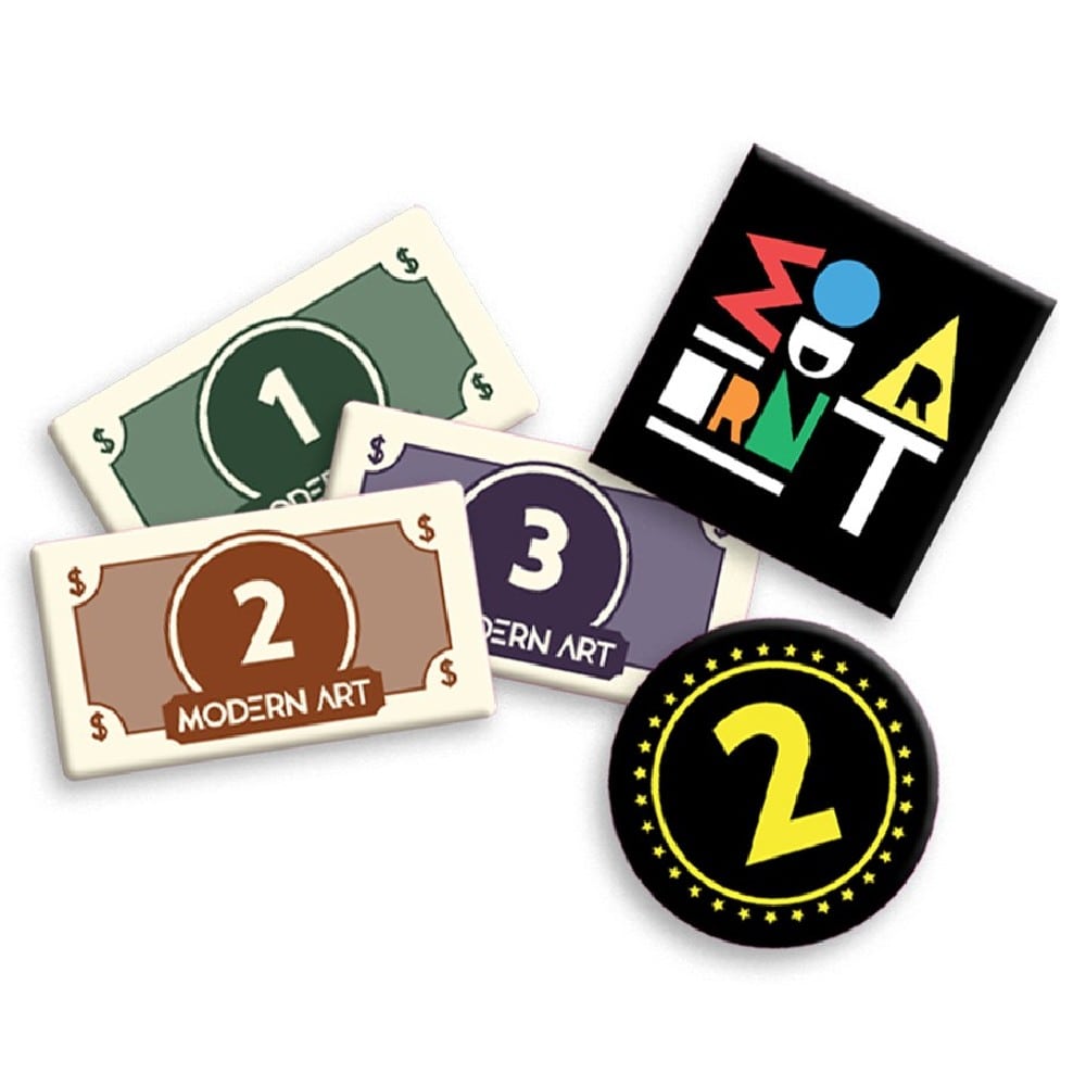 Modern Art Card Game angol nyelvű társasjáték