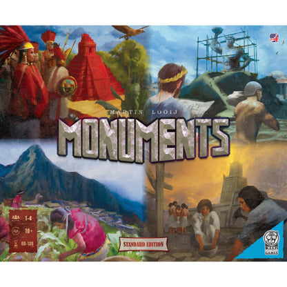 Monuments (Standard Edition) -Angol nyelvű társasjáték