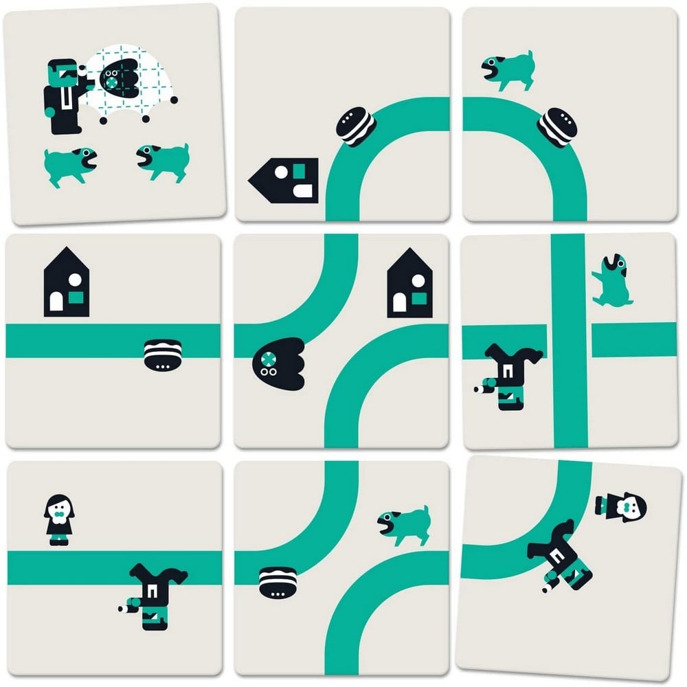 Nine Tiles Panic angol nyelvű társasjáték