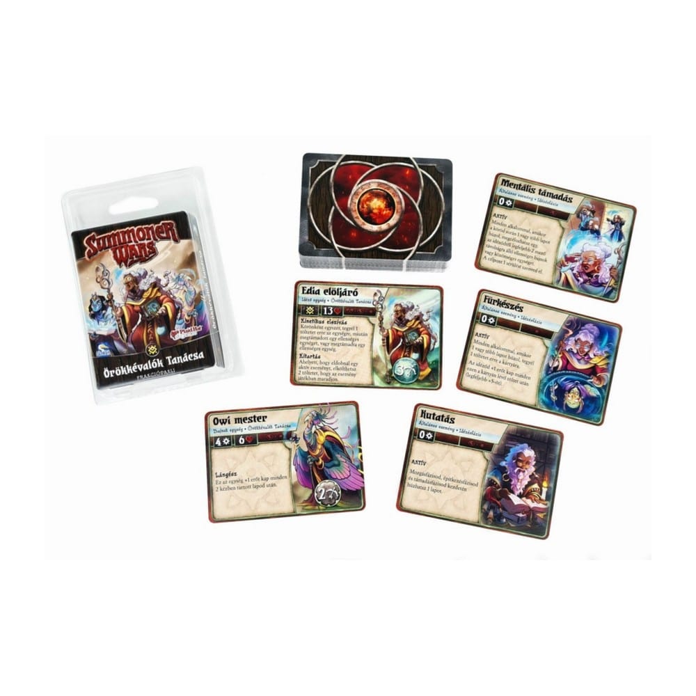 Summoner Wars Örökkévalók tanácsa frakciópakli magyar nyelvű társasjáték