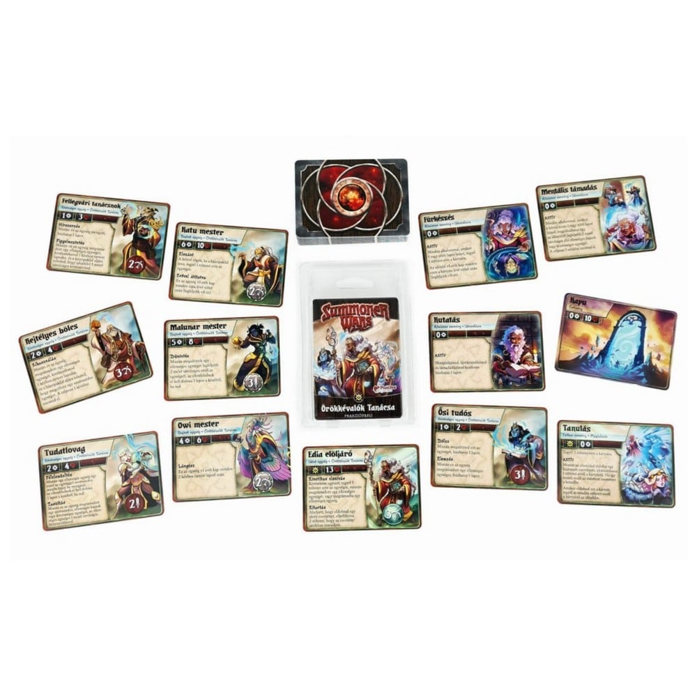 Summoner Wars Örökkévalók tanácsa frakciópakli magyar nyelvű társasjáték