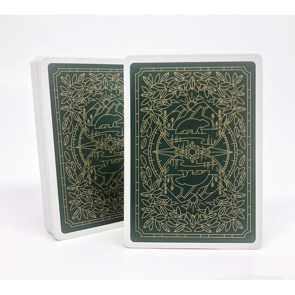 Parks Playing Cards - Green Deck