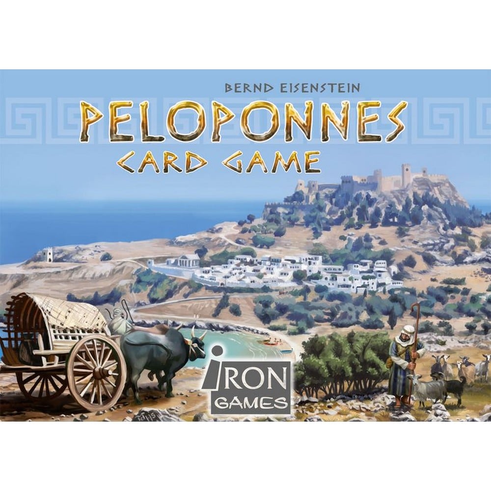 Peloponnes Card Game angol nyelvű társasjáték