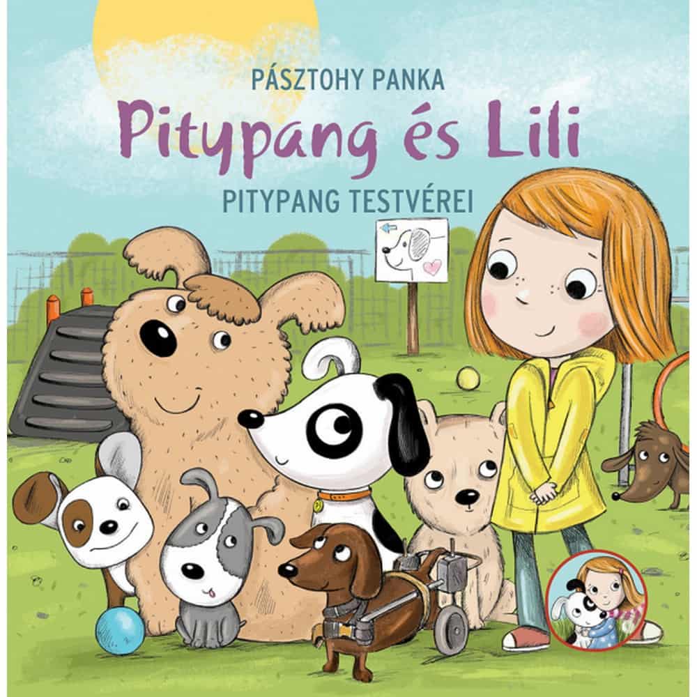 Pitypang és Lili Pitypang testvérei magyar nyelvű könyv