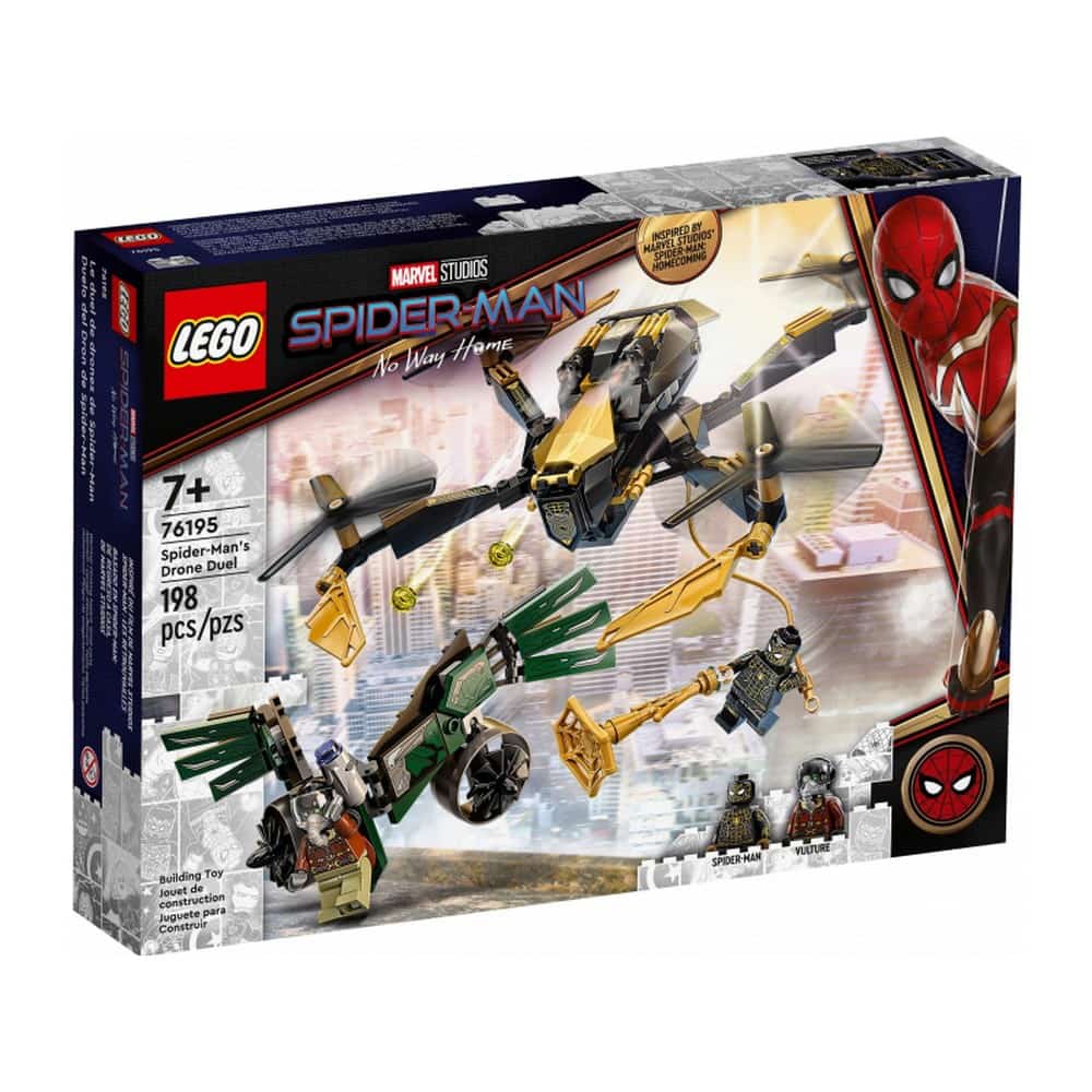 LEGO Marvel Pókember drónpárbaja 76195 198 darabos