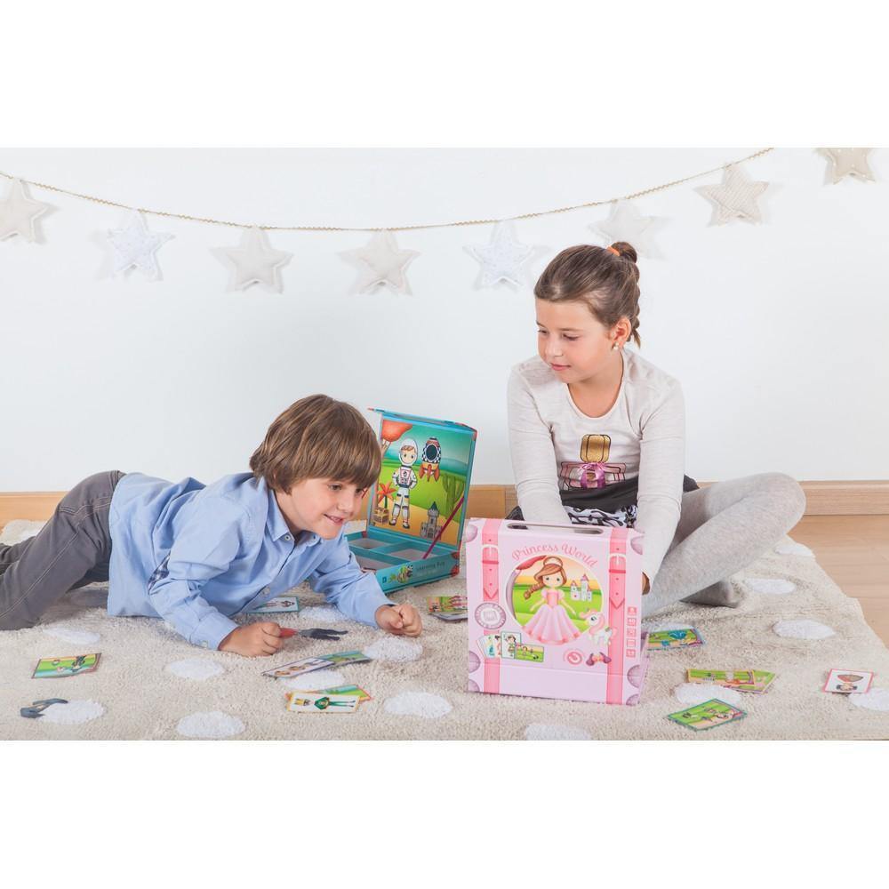 Oktató mágneses puzzle - Bőrönd a világ hőseivel-Eureka KIDS-7-Játszma.ro - A maradandó élmények boltja