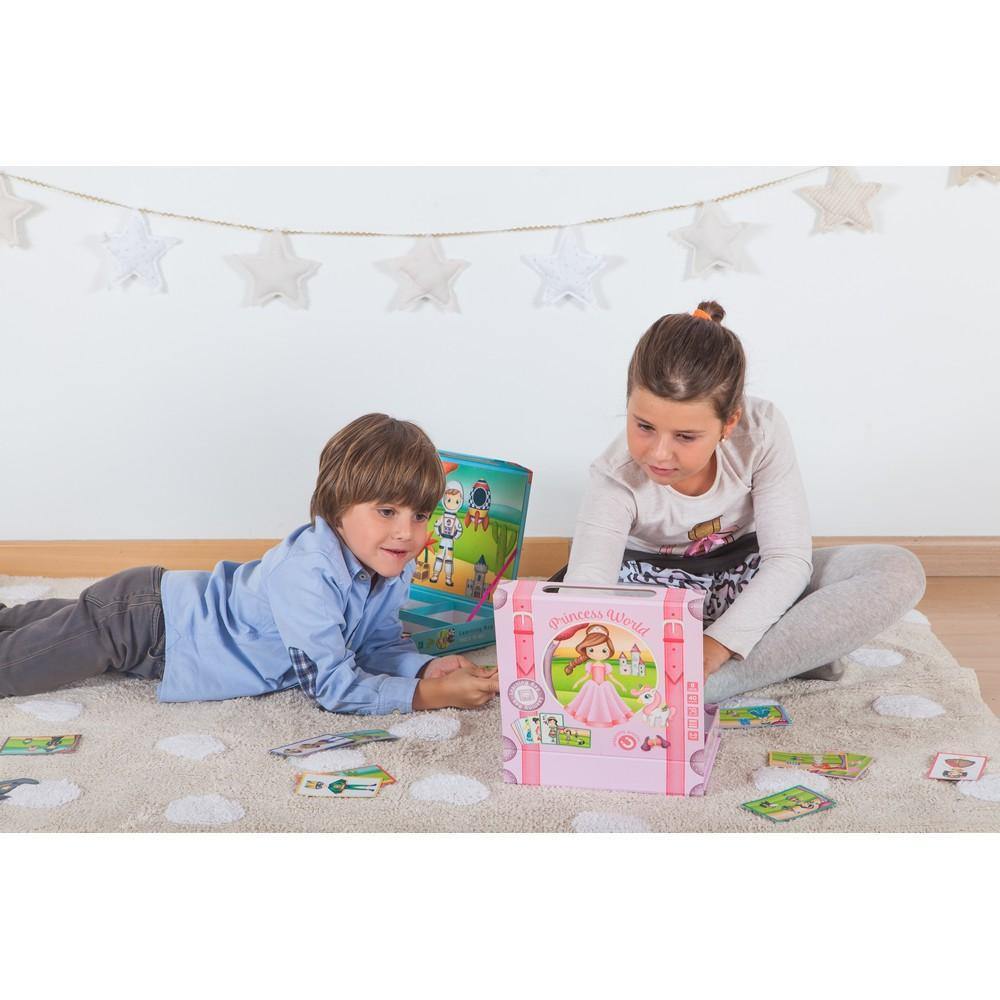 Oktató mágneses puzzle - Bőrönd a világ hőseivel-Eureka KIDS-11-Játszma.ro - A maradandó élmények boltja