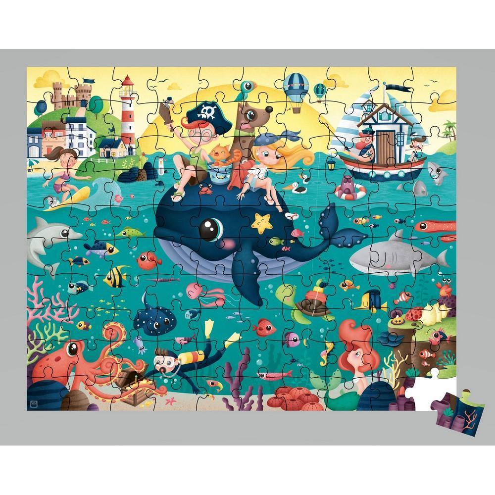 Oktató puzzle - 100 darabos - Mélységek-Eureka KIDS-2-Játszma.ro - A maradandó élmények boltja