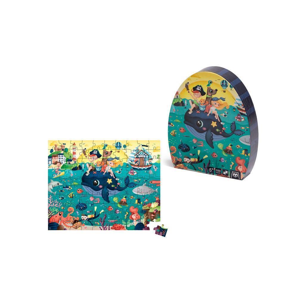 Oktató puzzle - 100 darabos - Mélységek-Eureka KIDS-4-Játszma.ro - A maradandó élmények boltja
