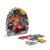 Oktató puzzle - 36 darabos - Karting