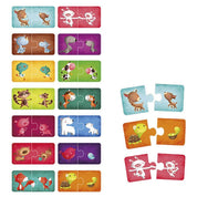 Oktató puzzle Montessori - Anyaállat és kicsinye-Eureka KIDS-2-Játszma.ro - A maradandó élmények boltja