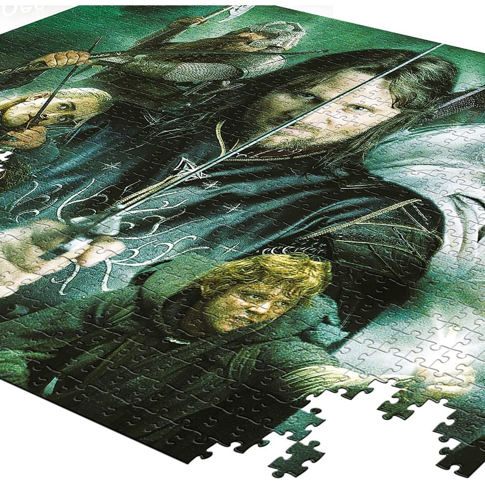 1000 darabos Gyűrűk ura puzzle - Középfölde hősei