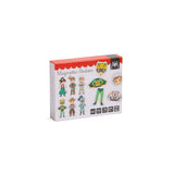 Oktató 18 darabos mágneses puzzle - Mesehősök