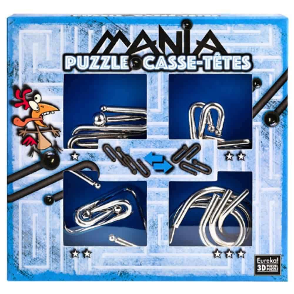 Puzzle mania casse-tetes Blue-Eureka Puzzle-1-Játszma.ro - A maradandó élmények boltja